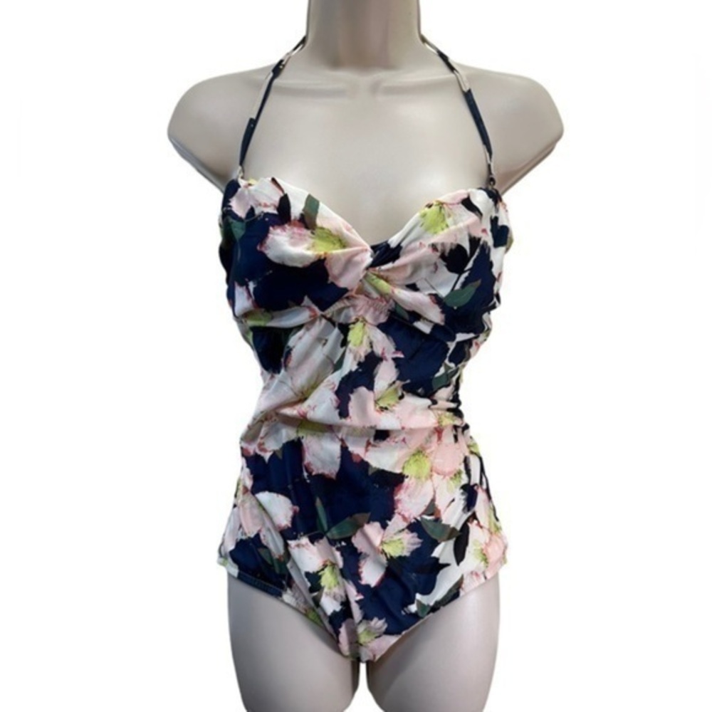 J.Crew cove floral One-Piece Swimsuit